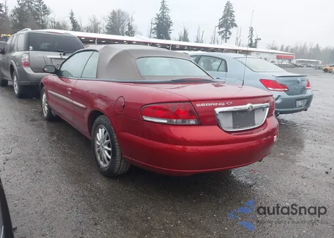 2002 Chrysler Sebring Lxi из США, поврежденный, VIN 1C3EL55R82N302020